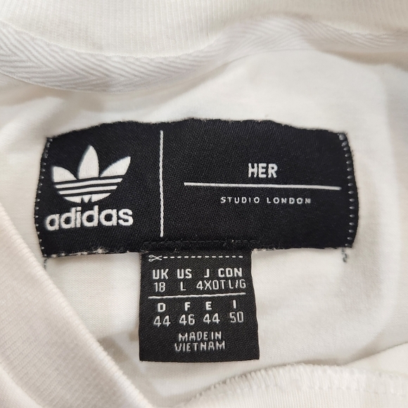 Adidas Studio London, Her  Floral TShirt, Women's Medium( listing as) - Picture 3 of 5